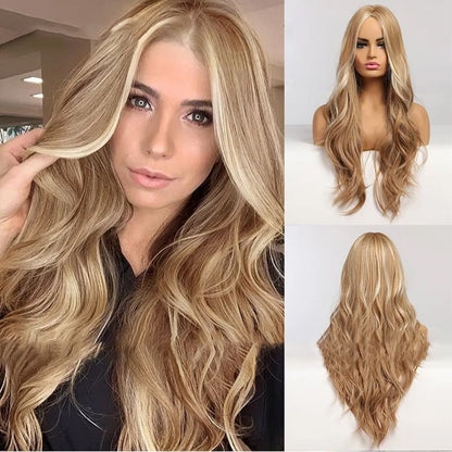 Beautiful Fluffy Long Curly Hair Wig