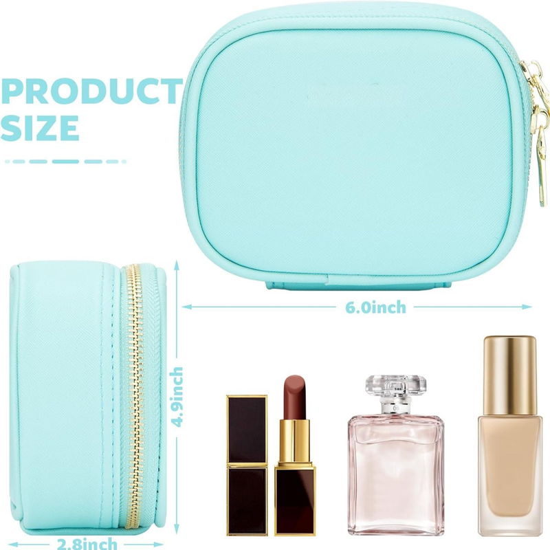 Travel Makeup Case with LED Lighted Mirror