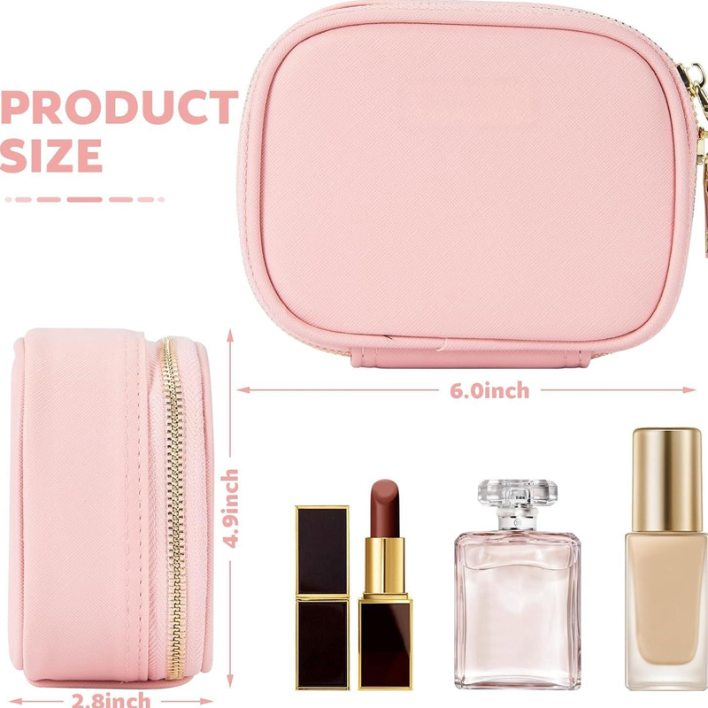 Travel Makeup Case with LED Lighted Mirror