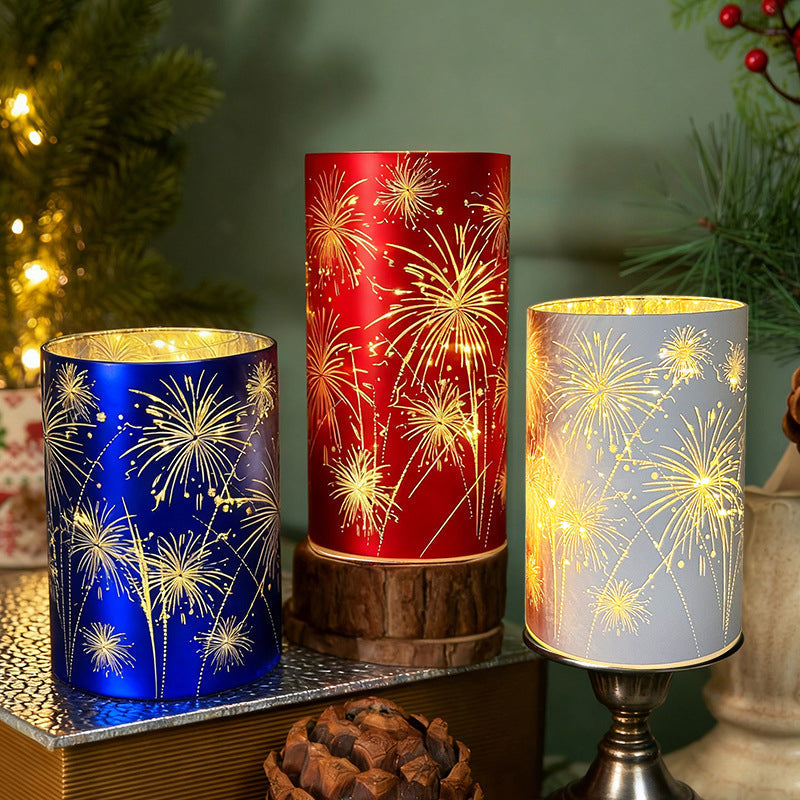 🧨Hot sale 50% OFF🎇Flameless Fireworks Candle Lamp