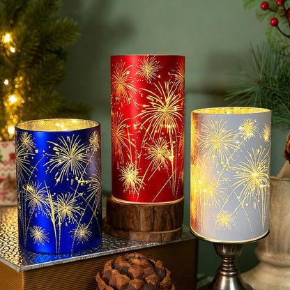 🧨Hot sale 50% OFF🎇Flameless Fireworks Candle Lamp
