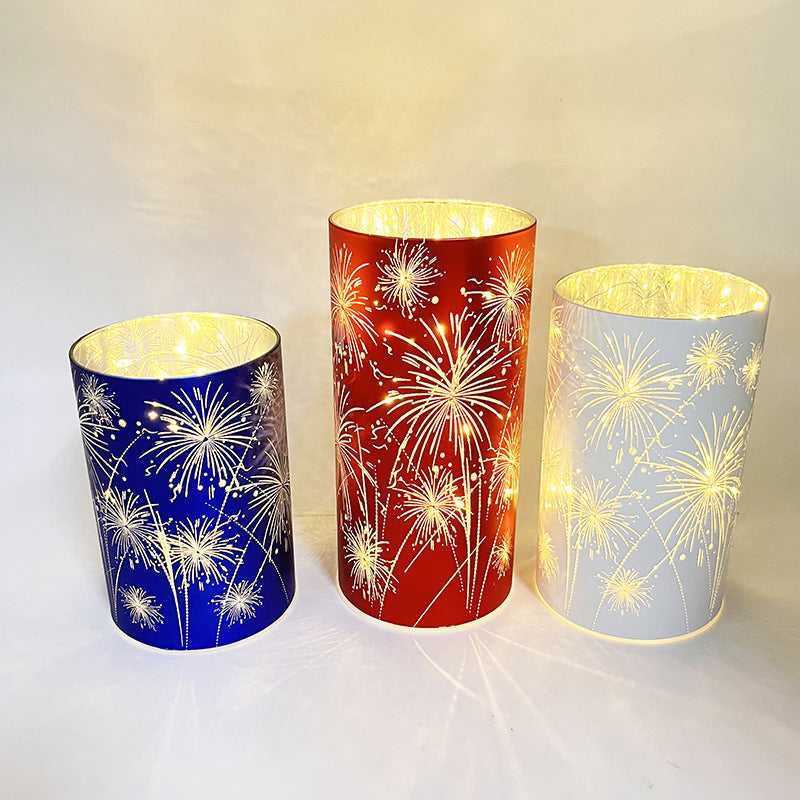 🧨Hot sale 50% OFF🎇Flameless Fireworks Candle Lamp