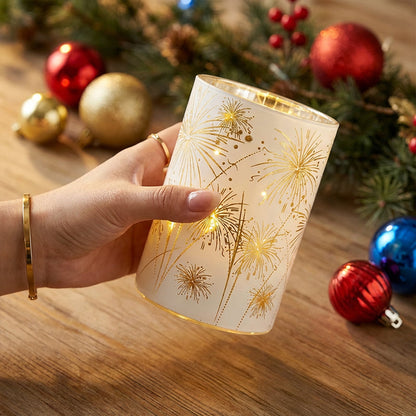🧨Hot sale 50% OFF🎇Flameless Fireworks Candle Lamp