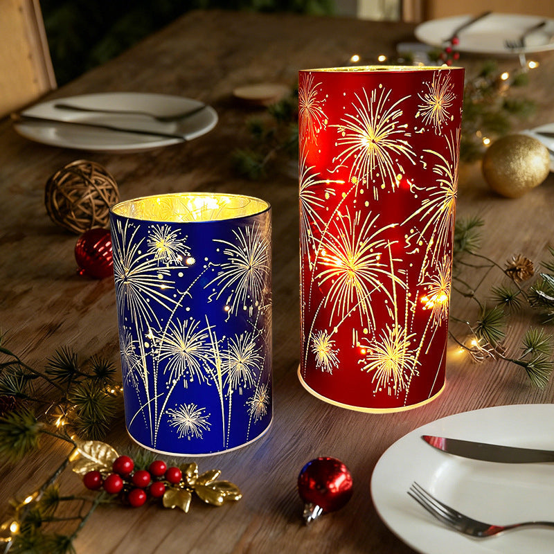 🧨Hot sale 50% OFF🎇Flameless Fireworks Candle Lamp
