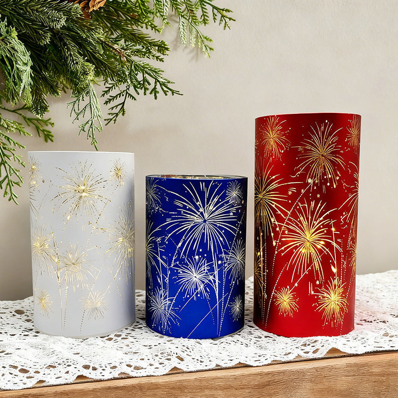 🧨Hot sale 50% OFF🎇Flameless Fireworks Candle Lamp