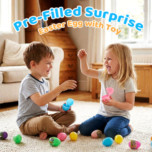 Pre-Filled Surprise Easter Egg with Toy