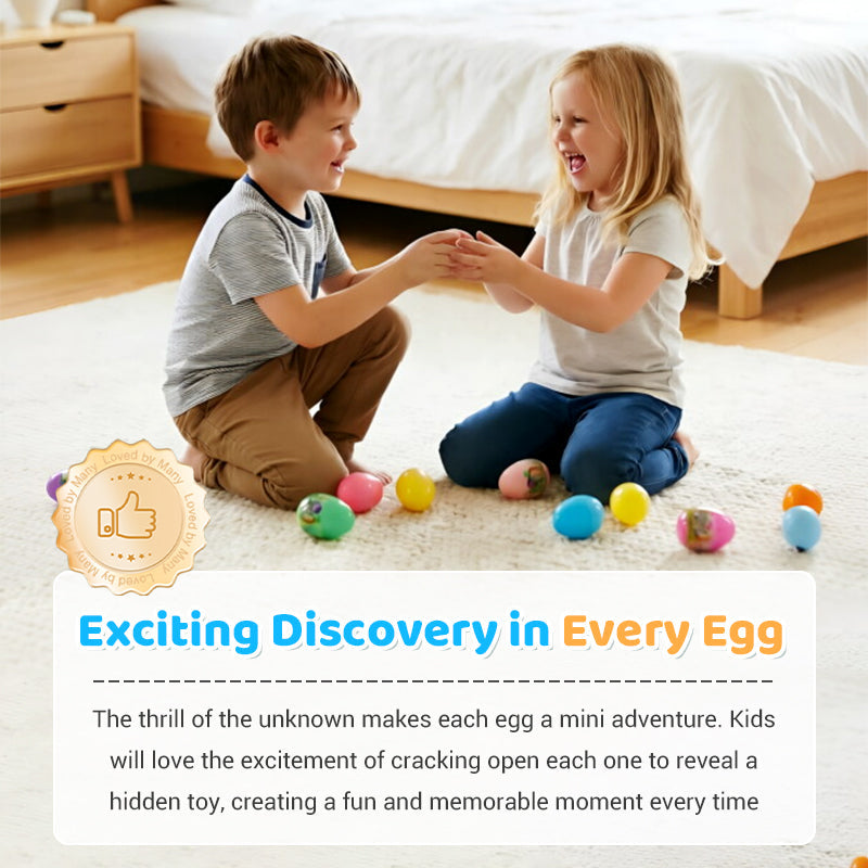 Pre-Filled Surprise Easter Egg with Toy