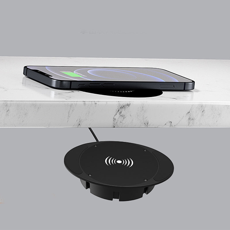 Under-Desk Hidden Wireless Charger