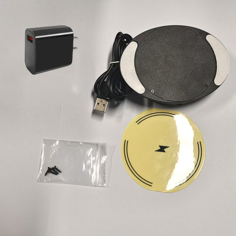 Under-Desk Hidden Wireless Charger