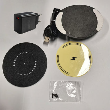 Under-Desk Hidden Wireless Charger