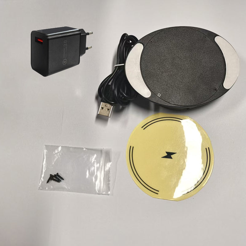 Under-Desk Hidden Wireless Charger