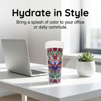 Creative Rhinestone Art Water Cup Craft Kit
