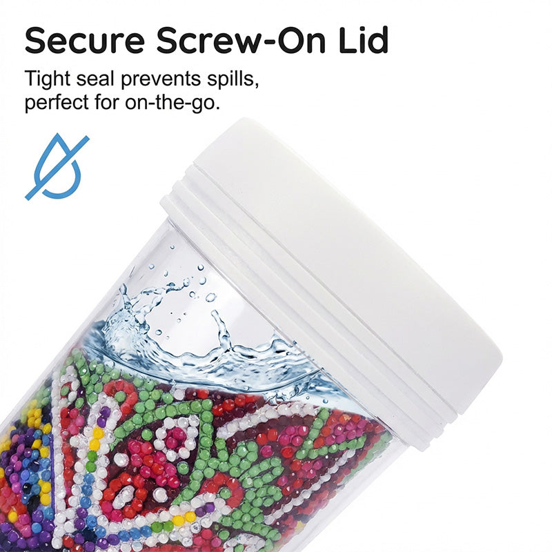 Creative Rhinestone Art Water Cup Craft Kit