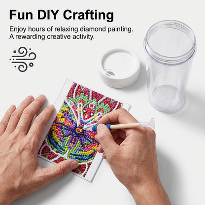 Creative Rhinestone Art Water Cup Craft Kit