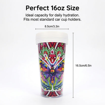 Creative Rhinestone Art Water Cup Craft Kit