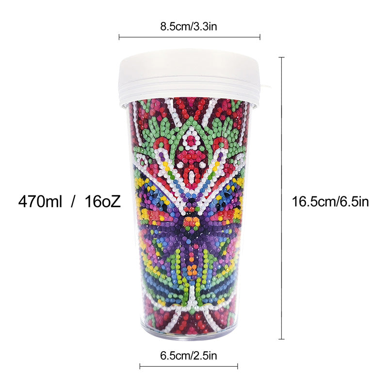 Creative Rhinestone Art Water Cup Craft Kit