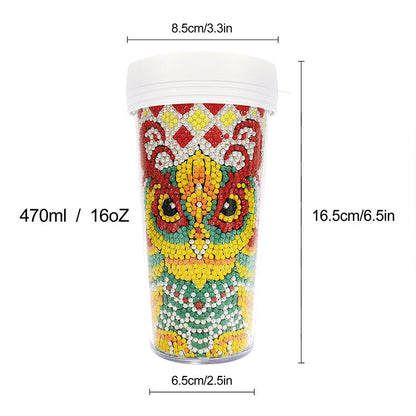 Creative Rhinestone Art Water Cup Craft Kit