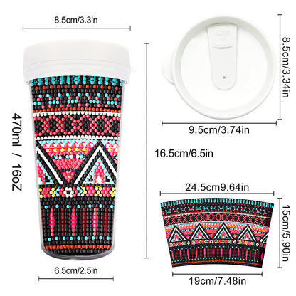 Creative Rhinestone Art Water Cup Craft Kit