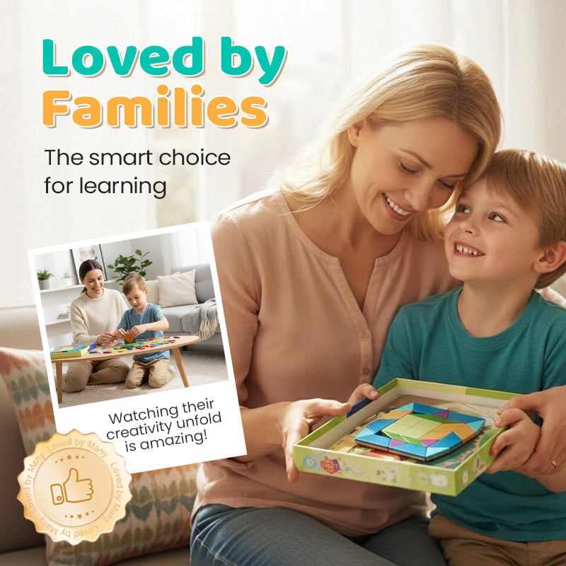 Children’s Educational Magnetic Tangram Puzzle