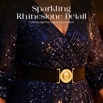 Women's Sparkly V-Neck Maxi Dress