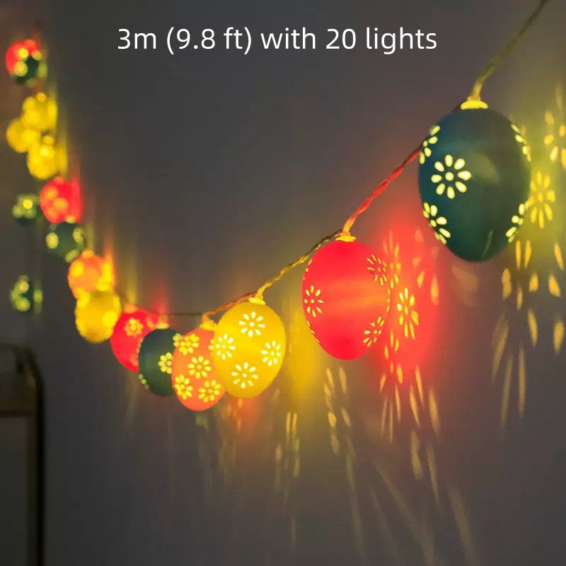 Easter Decorative Egg LED String Lights