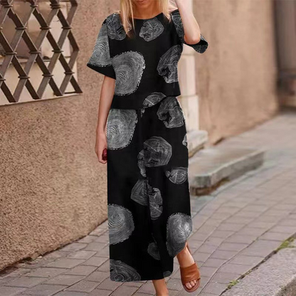 🔥✨49 % Off On The Last Day ⏳⏰Women's Loose Print Top ＆ Pants 2-Piece Set