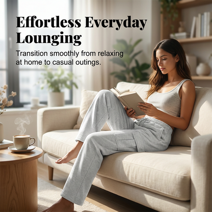 Women's High-Waist Wide-Leg Cargo Pants