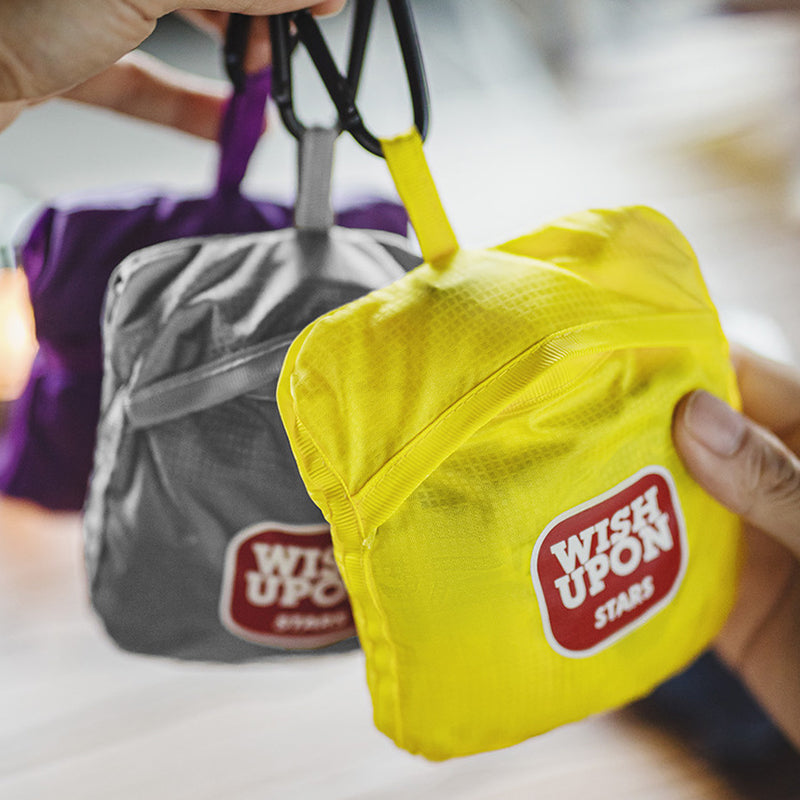 Ultra-Light Foldable Tote Bag with Wide Strap