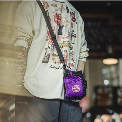 Ultra-Light Foldable Tote Bag with Wide Strap