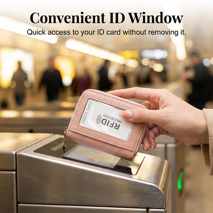 Large Capacity RFID Protected Card Holder