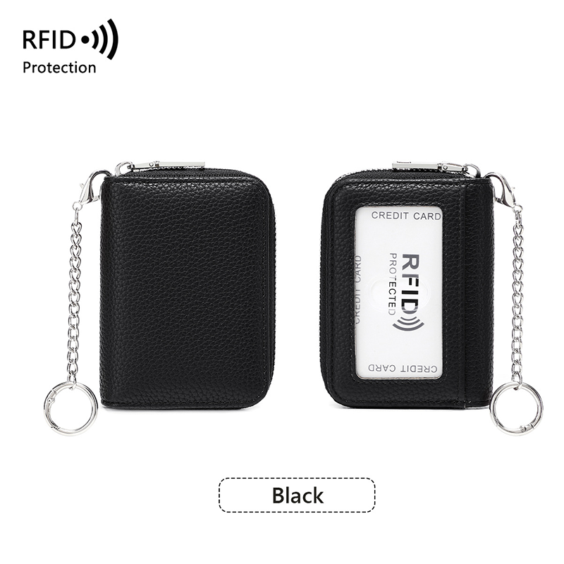 Large Capacity RFID Protected Card Holder