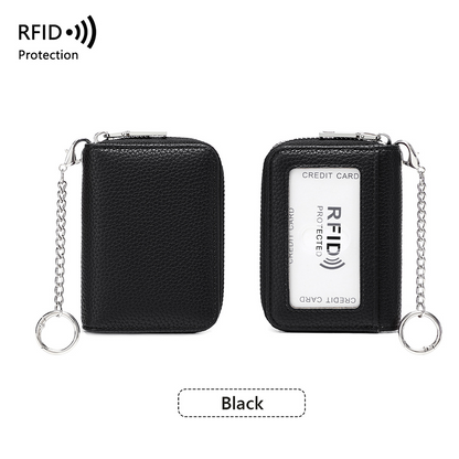 Large Capacity RFID Protected Card Holder