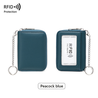 Large Capacity RFID Protected Card Holder