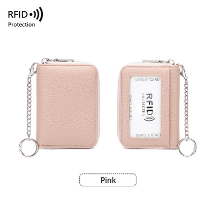 Large Capacity RFID Protected Card Holder