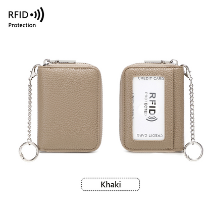 Large Capacity RFID Protected Card Holder