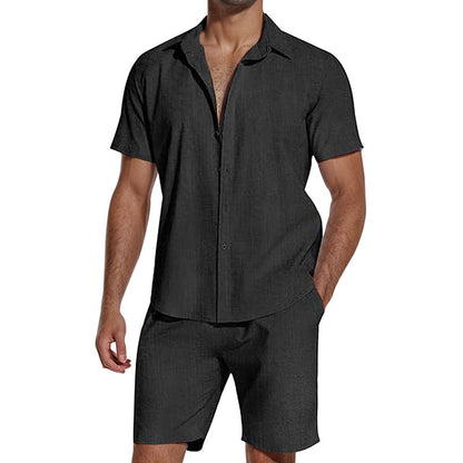 Summer Casual Breathable 2-Piece Set for Men