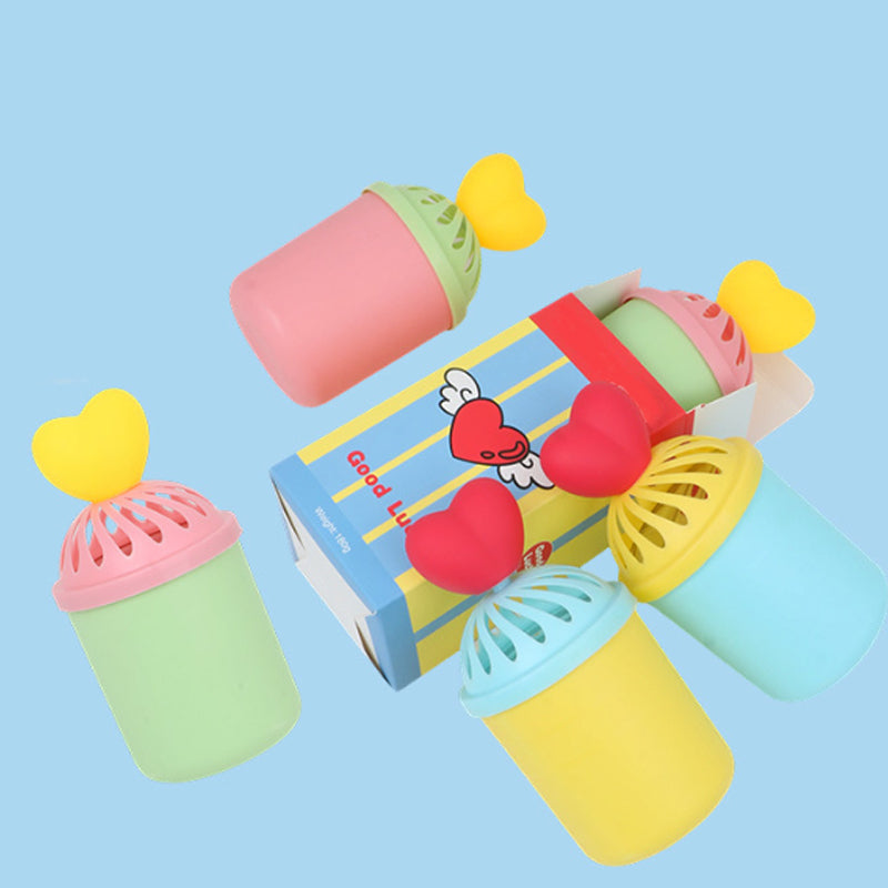 Squeezable Heart Scented Aroma Balm for Car & Room