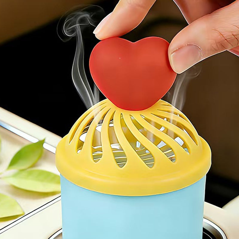 Squeezable Heart Scented Aroma Balm for Car & Room