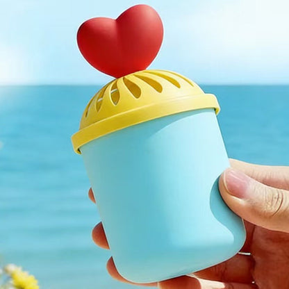 Squeezable Heart Scented Aroma Balm for Car & Room