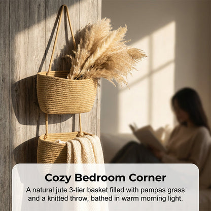 3-Tier Wall-Hanging Storage Organizer