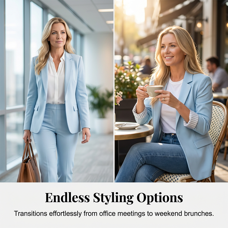 Women's Casual Two-Piece Suit Set