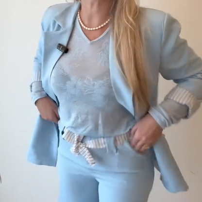 Women's Casual Two-Piece Suit Set
