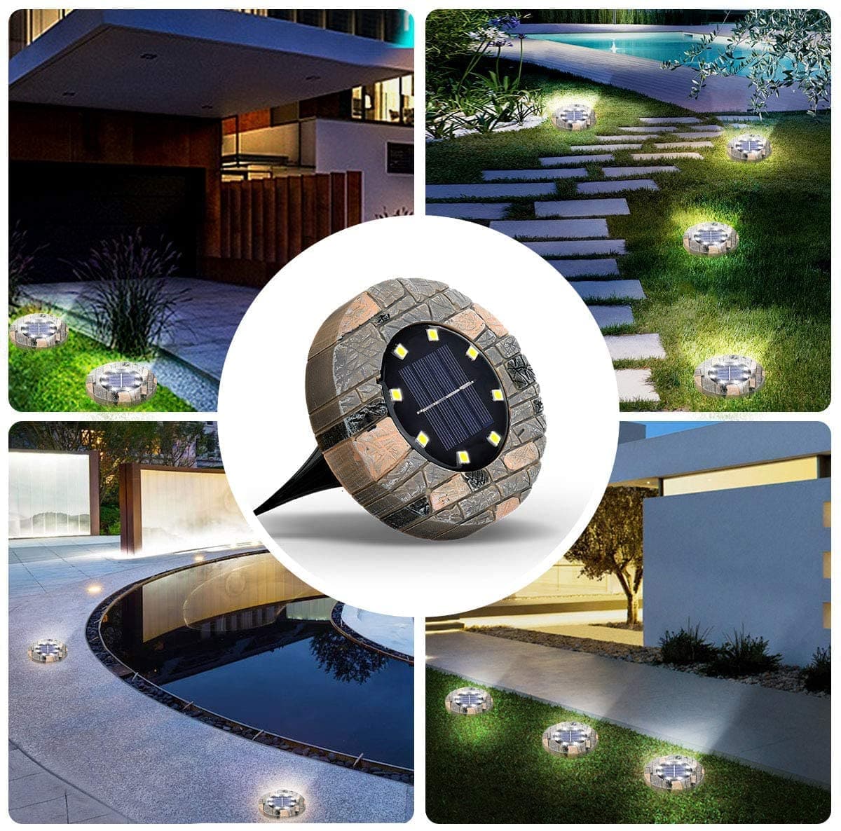 🔥 Hot sale 49 OFF🔥Solar In-Ground Lights – Model Rock