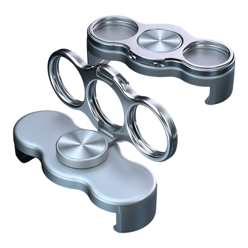 Dual-Ring Three-Finger Back Clip Holder