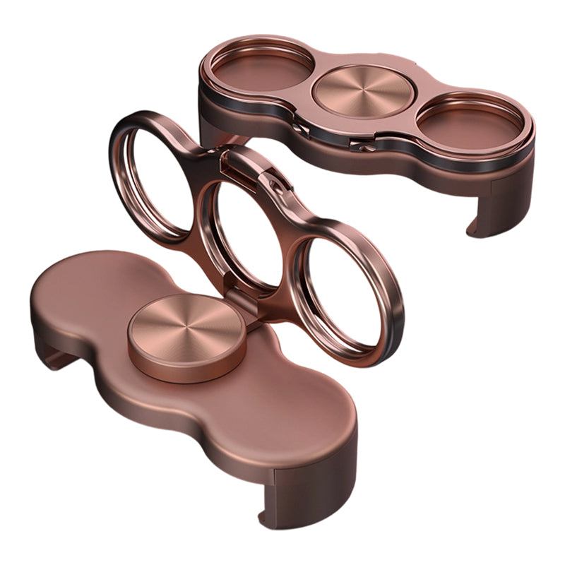 Dual-Ring Three-Finger Back Clip Holder