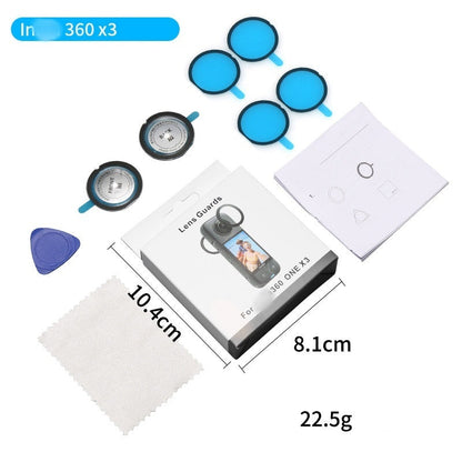 Adhesive Lens Guards for Insta360 ONE X3/X2