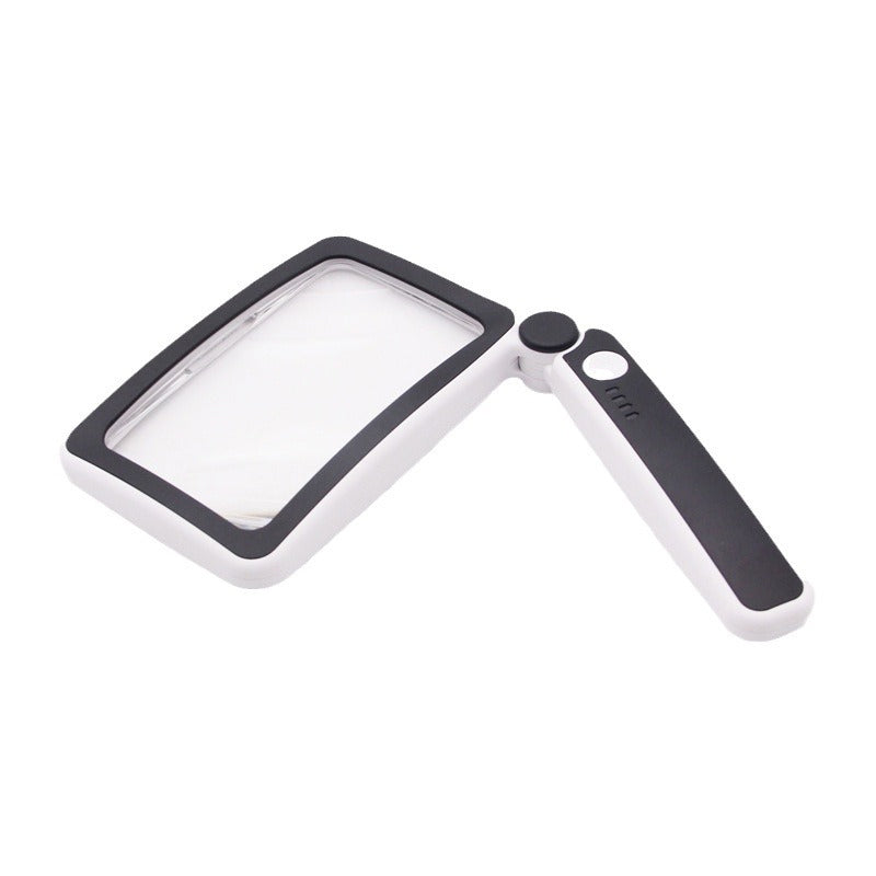 🔍💡Foldable, Handheld Reading Magnifier with Illumination 📖✨