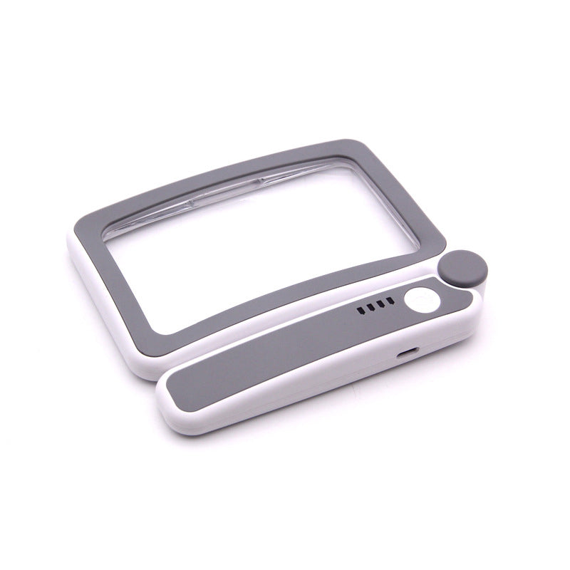 🔍💡Foldable, Handheld Reading Magnifier with Illumination 📖✨