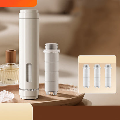 Portable Filtered Shower Head