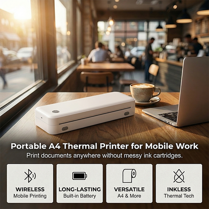 Portable A4 Thermal Printer